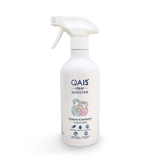 QAIS clear Deodorizer & Disinfectant (For Family)