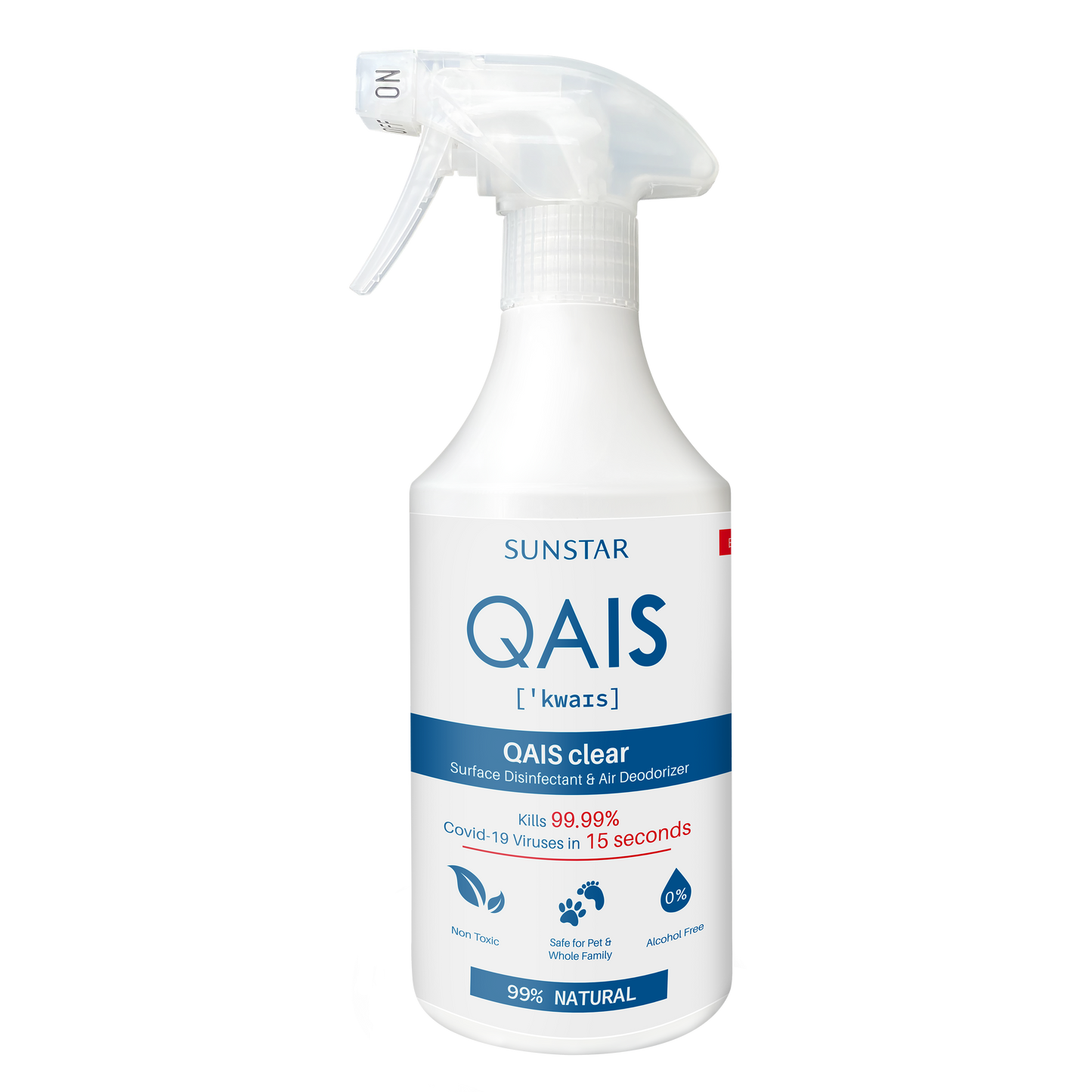 QAIS clear Disinfectant & Deodorizer